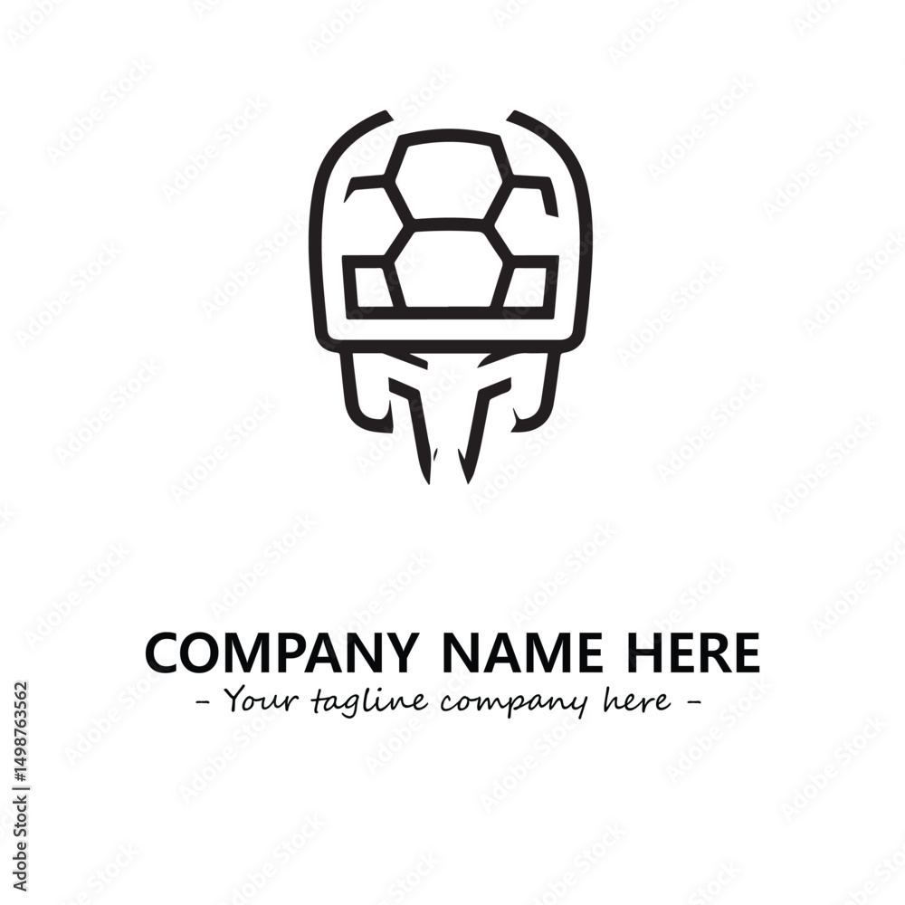 Obraz premium Turtle logo design vector illustration