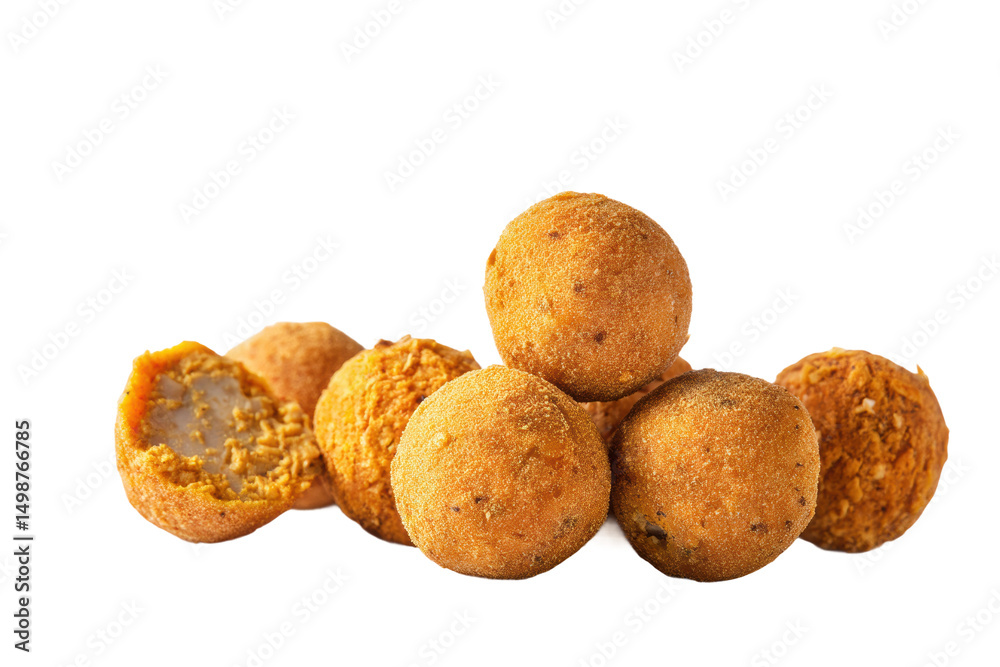Spicy indian golgappa pani puri filled with tangy flavored water, cut out Spicy indian golgappa pani puri filled with tangy flavored water, cut out