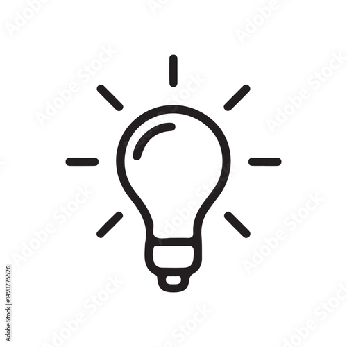 light bulb idea concept