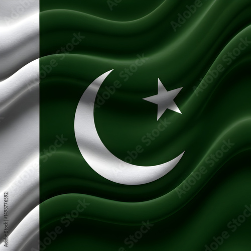 Pakistan Flag: High-Res Image on transparent background