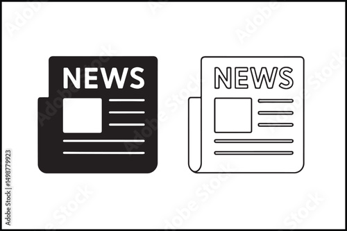 News Paper Dual Style Vector