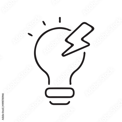 light bulb with hand