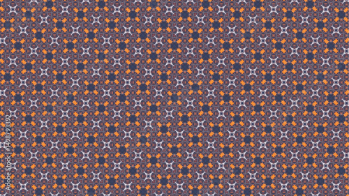 Modern and geometric pattern design for fashion, home decor and textile seamless pattern vector.