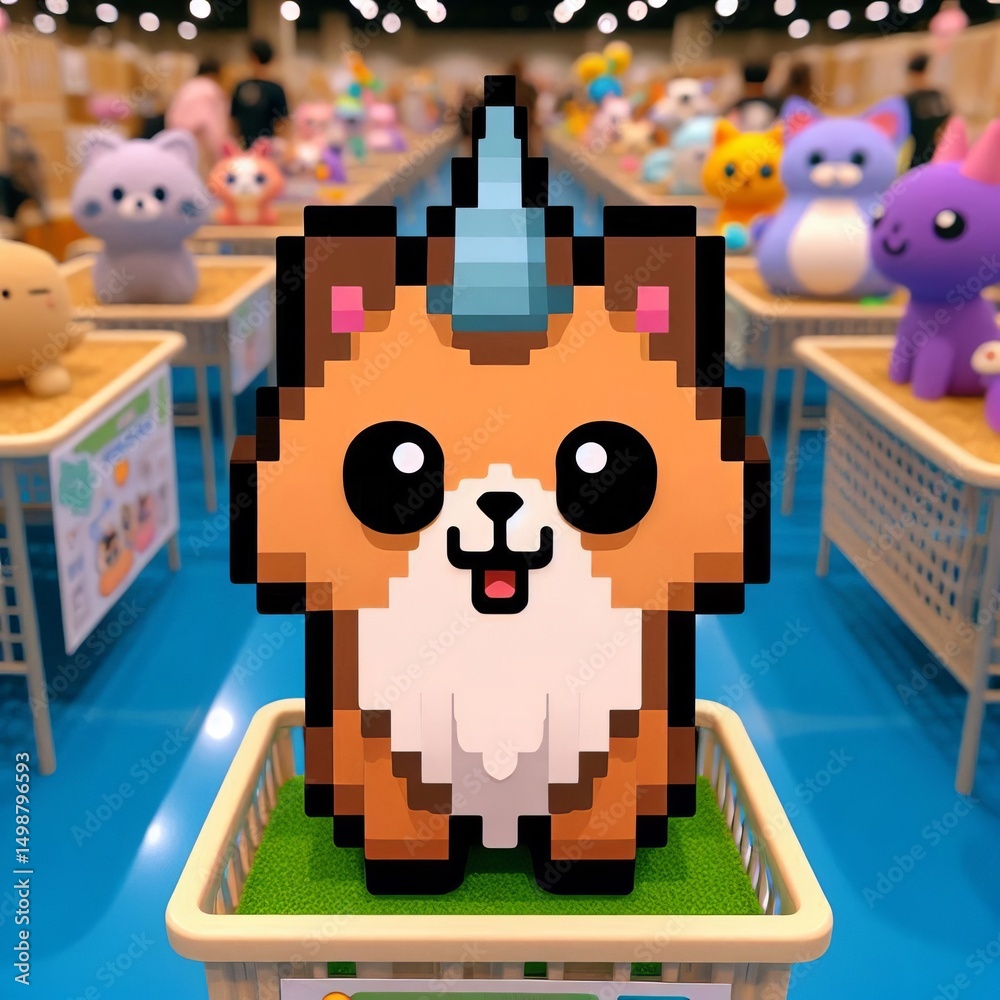 Obraz premium Virtual Pet Adoption Fair A site featuring a variety of virtual