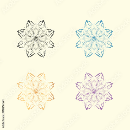 mandala, art, floral, ethnic, india, indian, lace, ornament, tattoo, illustration, design, flower, pattern, vector, arabic, elegant, gold, motif, ornamental, ornate, outline, swirl, wedding, yoga, hen