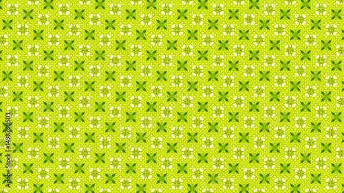Modern and geometric pattern design for fashion, home decor and textile seamless pattern vector.