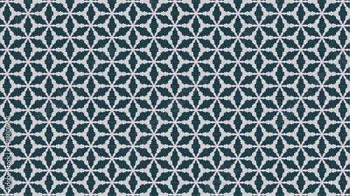 Modern and geometric pattern design for fashion, home decor and textile seamless pattern vector.