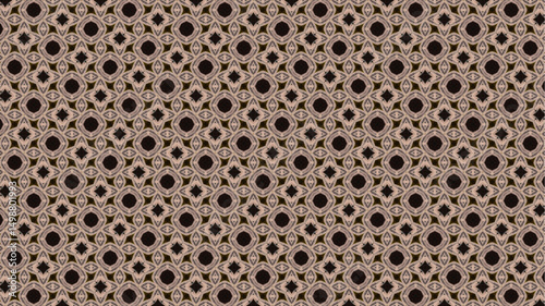 Modern and geometric pattern design for fashion, home decor and textile seamless pattern vector.