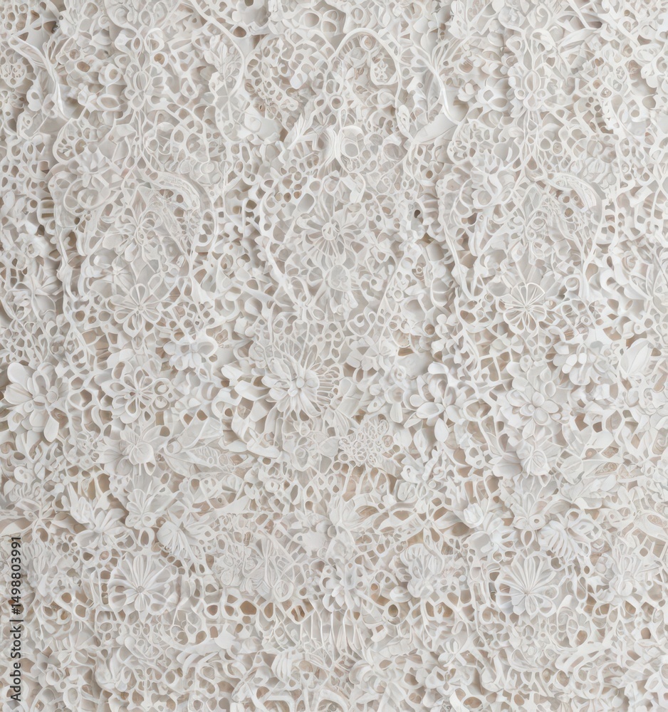 custom made wallpaper toronto digitalIntricate vintage lace overlay, textured white background  Classic aesthetic ,  classic,  ornate,  border