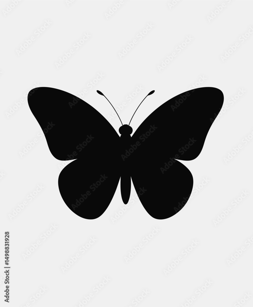 Vector butterfly icon. Clean minimalistic pictogram design.
Vector butterfly icon. Clean minimalistic pictogram design.