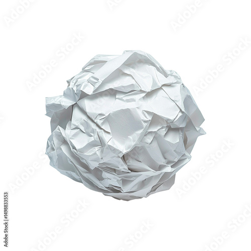 crumpled paper ball png