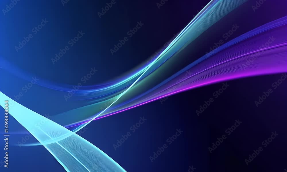 A sleek and modern abstract background with vibrant blue, purple, green, and black gradients creates an elegant design for the banner of a web development company's website.