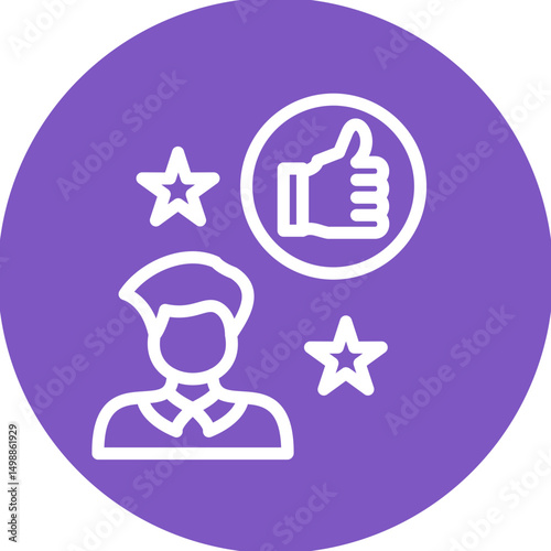Employee Satisfaction Icon
