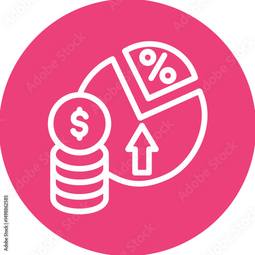 Profit Margin Icon