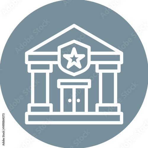 Police Station Icon