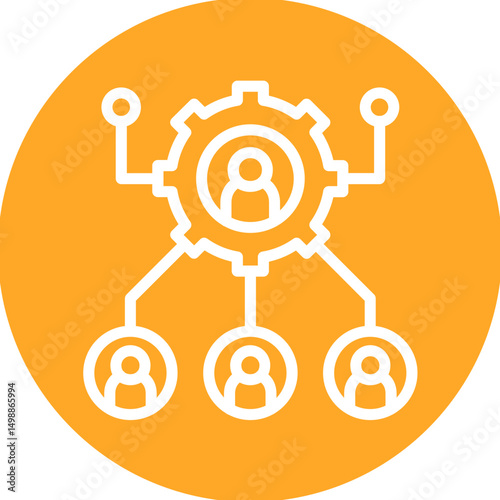 Resource Allocation Icon