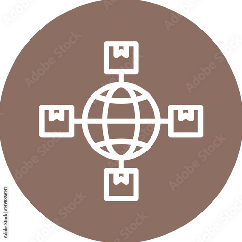 Supply Chain Icon