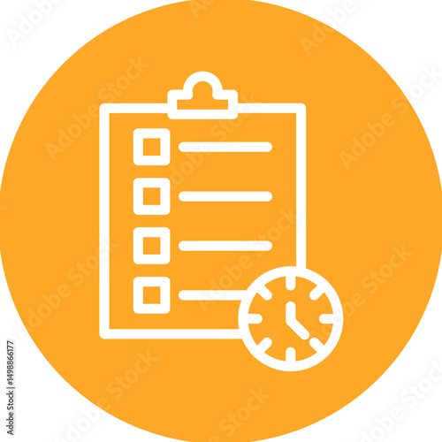 Time and Motion Study Icon