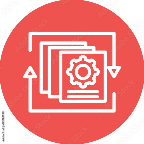 Batch Processing Icon