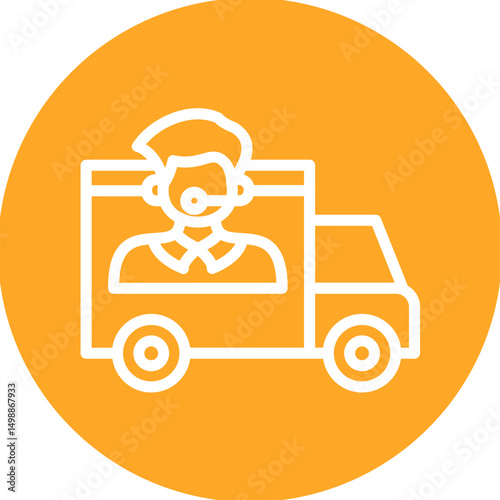 Courier Service Icon