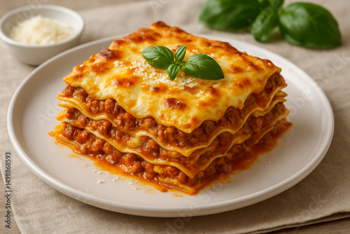 lasagna with tomato sauce