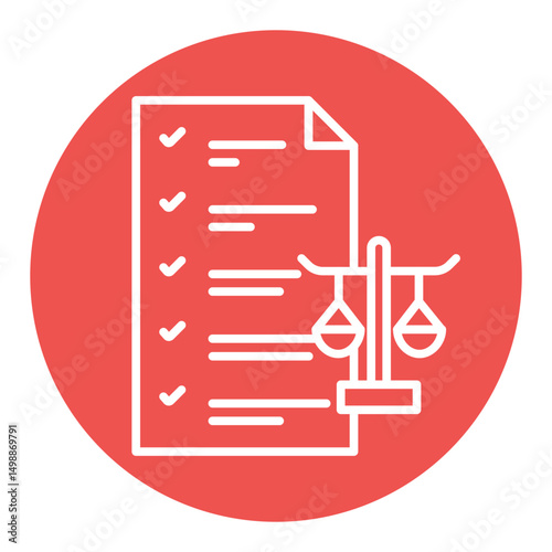 Legal Compliance Icon