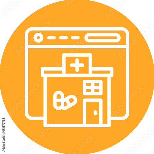 Online Pharmacy Icon