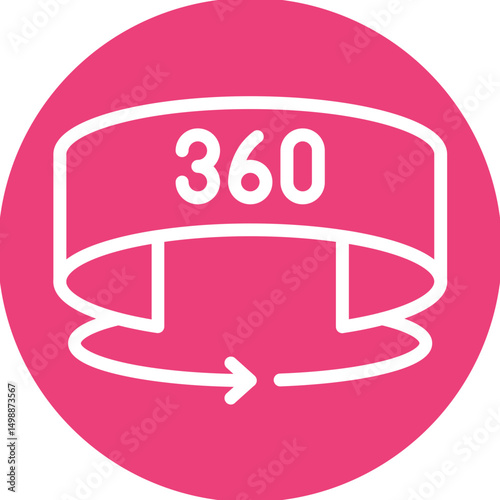 360 Degree Photo Icon