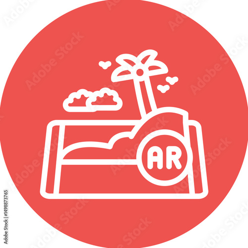 Ar Tourism Icon