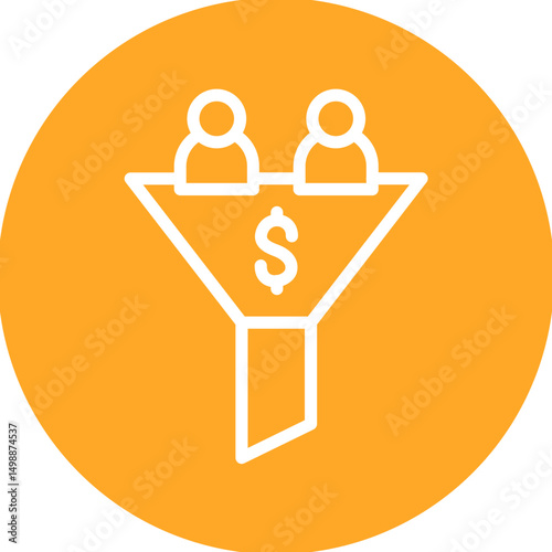 Sales Funnel Icon