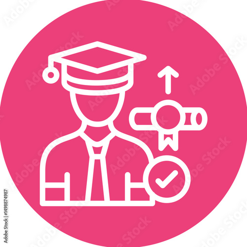 Postgraduate Student Icon