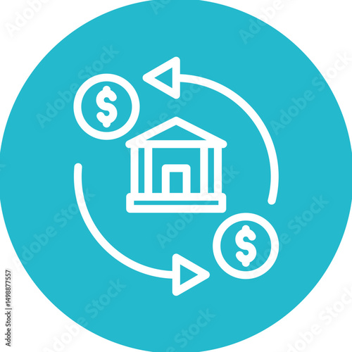 Wire Transfer Icon