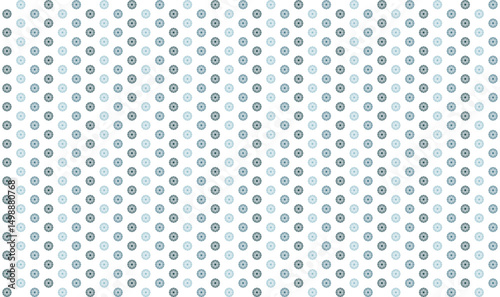 Seamless abstract pattern with stencil circle round in light and blue-gray on white  background. Vector illustration, for masculine shirt lady dress cloth textile cover wallpaper decoration print
