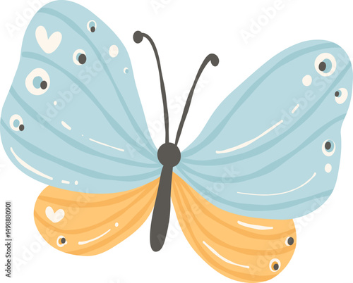Butterfly Flat Design