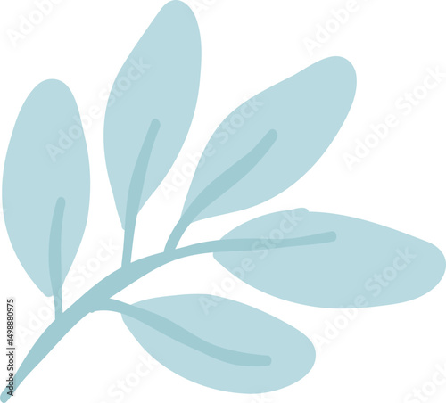 Simple Leaf Flat Design 