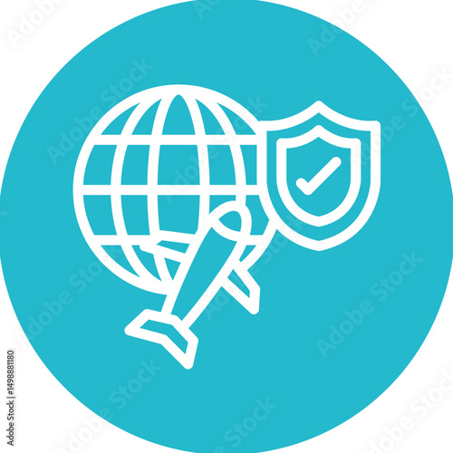 Travel Insurance Icon