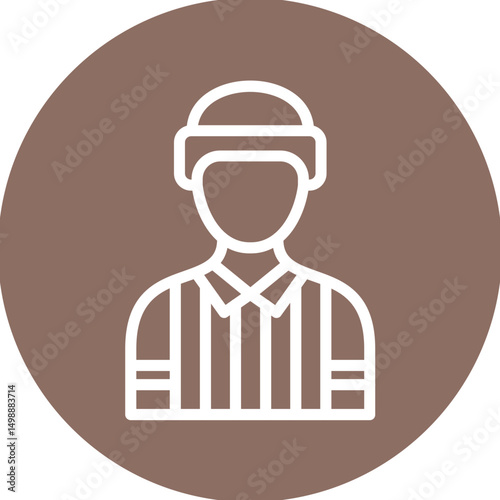 Referee Male Icon