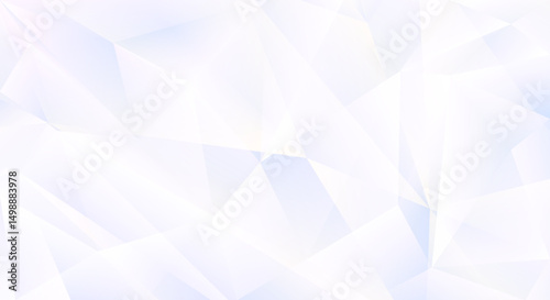 luminous white polygon geometric pattern abstract background