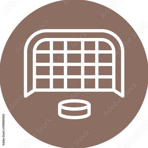 Hockey Goal Icon