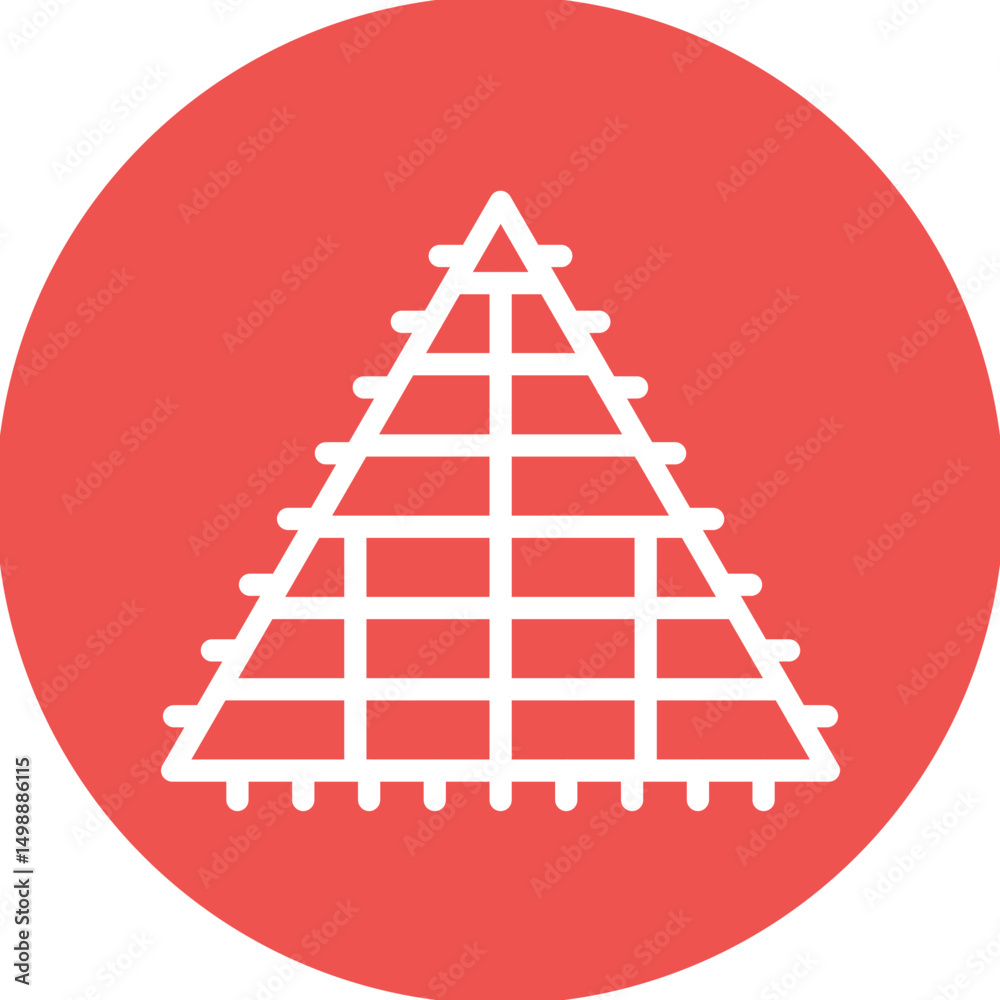 Fototapeta premium Pyramid Icon