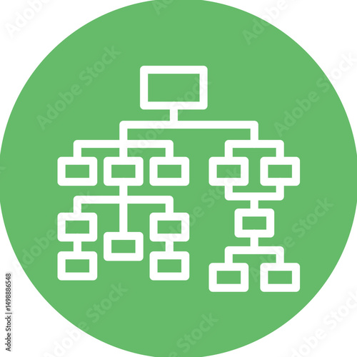 Decision Tree Icon