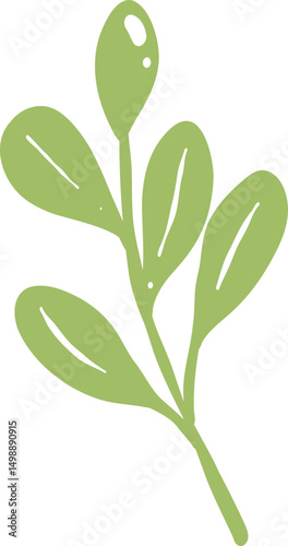 Leaf Flat Design