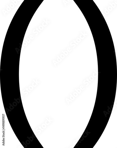 Text brackets icon. Black quotation marks. Curly braces, double symmetric and angle. Vintage typographic symbol calligraphic quote frame. Doodle, element lettering. Vector for punctuation math.