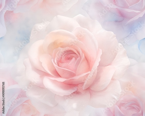 pink roses background