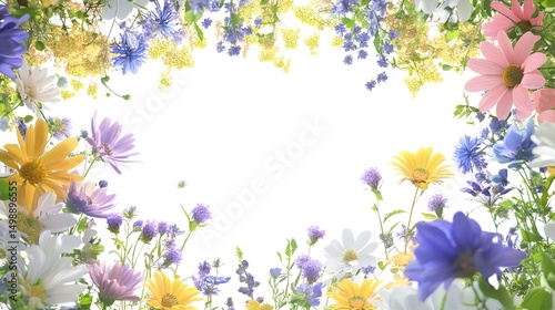 The fragrance of spring is brought by flowers