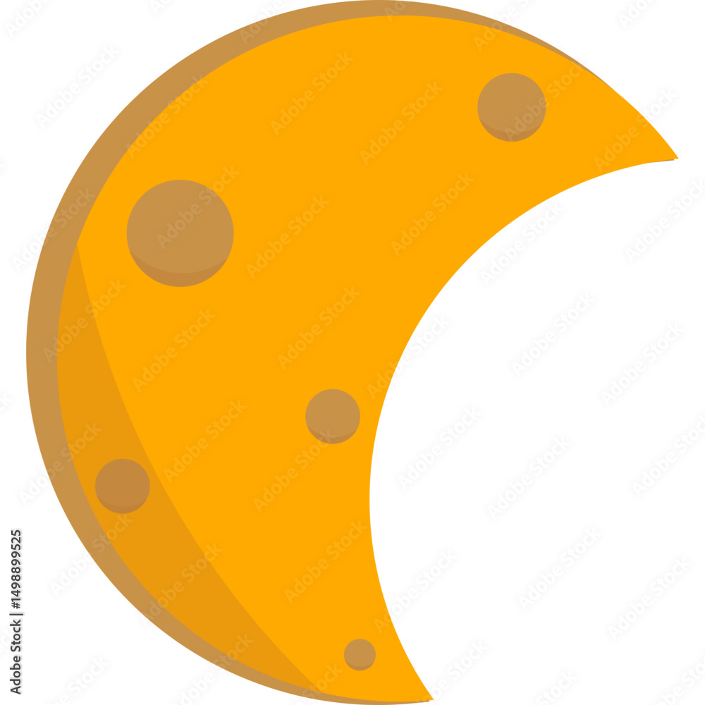 Fototapeta premium Space Moon Illustration