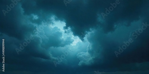 A brooding, dark sky filled with heavy, ominous clouds, creating a dramatic and moody atmosphere  Perfect for illustrating concepts of storm, mystery, or impending doom ,  grey clouds,  powerful