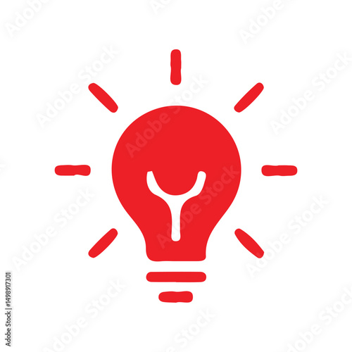 human head with idea bulb