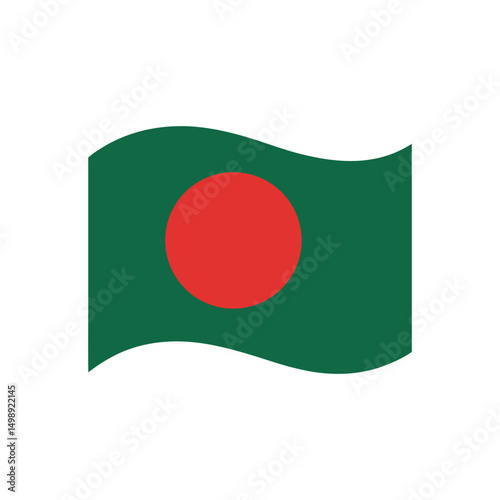 Free Download Bangladesh flag on white background - GFXLoad