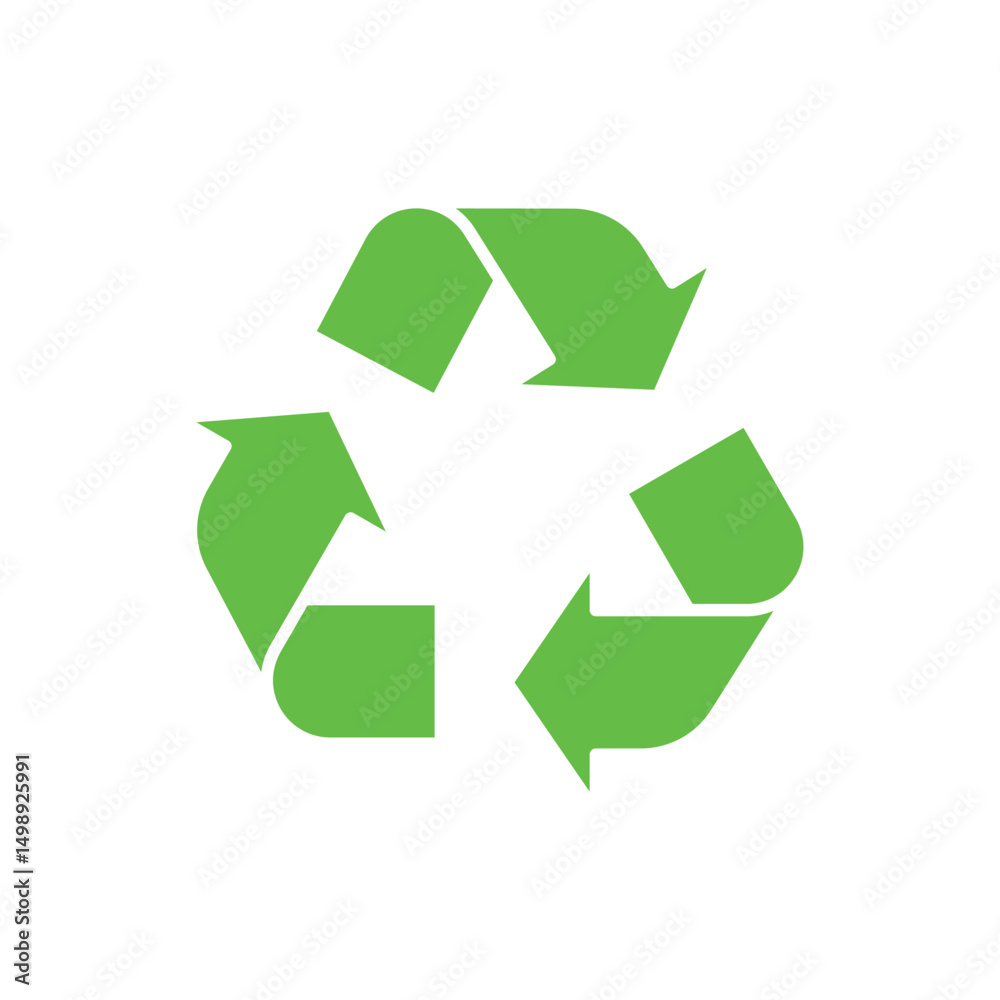 Obraz premium Recycling Symbol Vector icon